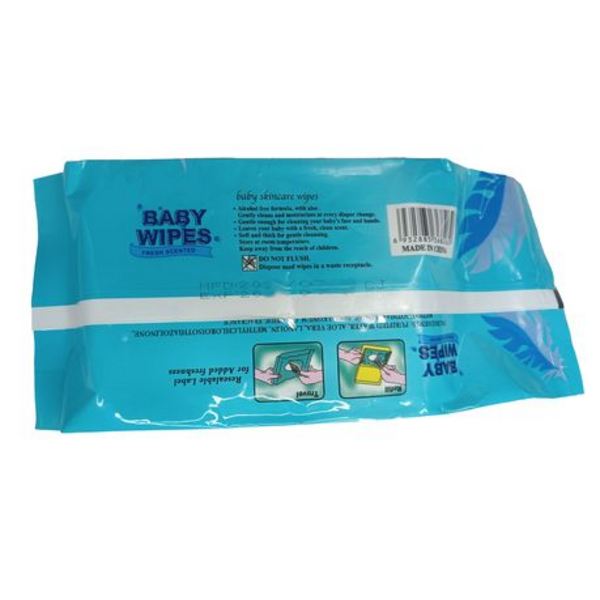 Gentle Care Wet Wipes x 3 pack (240 Wipes)