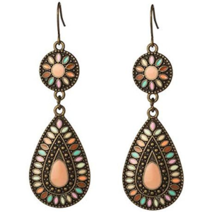 Elegant Drop-Shaped Earrings: Lightweight