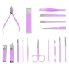 Manicure Set 16 in 1 Stainless Steel Nail Clipper Kit