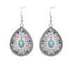 Bohemian Vintage Pendant Earrings, Women's Stylish Ethnic-inspired Earrings