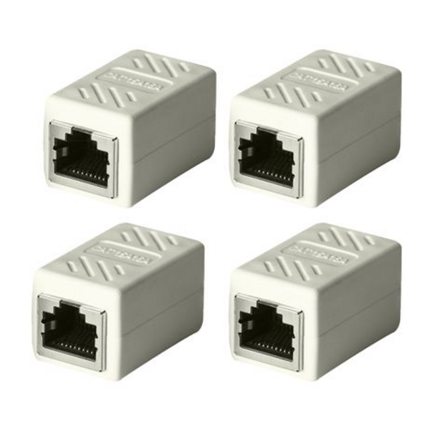 Network Cable Straight-through Head Network Cable 2-way Extender Adapter