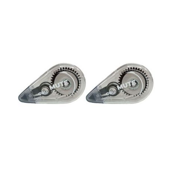 Pack of 2 Mute Correction Tapes - 12m Long, 5mm Wide
