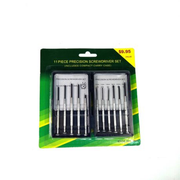 11 Piece Precision Screwdriver Set