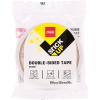 4382f988-d94b-4d9e-963f-c9d7e8b80940.png Deli Stick Up 80um x 12mm x 9.14m Double-Sided Tape - White - 30405
