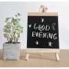 Wooden Chalkboard Easel / Display Stand