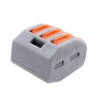 555b7f8b-237a-4343-ad31-b7bd5465f32e.png Universal wire Quick Lever Spring Electrical Connectors 3 pin - 30 pieces