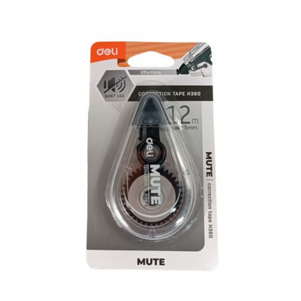 Pack of 2 Mute Correction Tapes - 12m Long, 5mm Wide