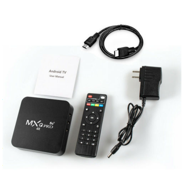 MXQ Pro TV Box 4K 5G HD Android 11 - 2022 Version 1GB/8GB