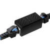 Network Cable Straight-through Head Network Cable 2-way Extender Adapter