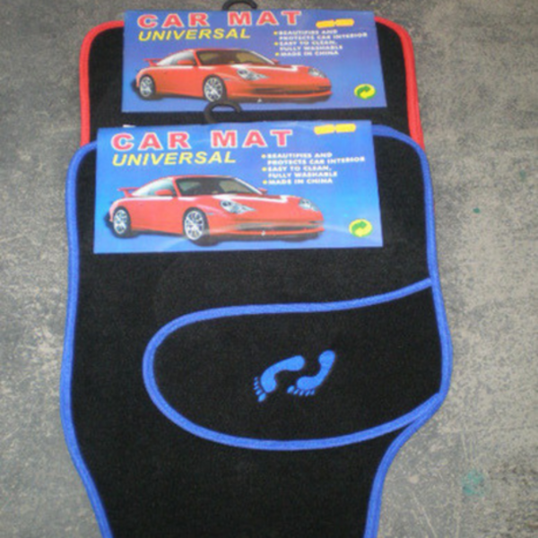 Universal Car Interior Floor Mats Car Floor Carpets Mats 4 Piece Set