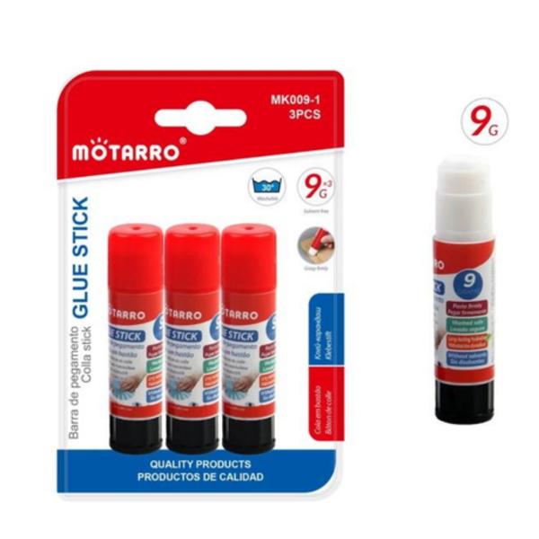 Motaaro Glue Stick Value Pack - 3 x9G
