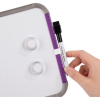 DELI Magnetic Whiteboard, School Writing Board with Marker