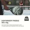 b020fb4e-4824-4de1-827a-8de4298a2b4e.png 100% Carbon Light Weight Padel Racquet With Non Slip Grip & Case