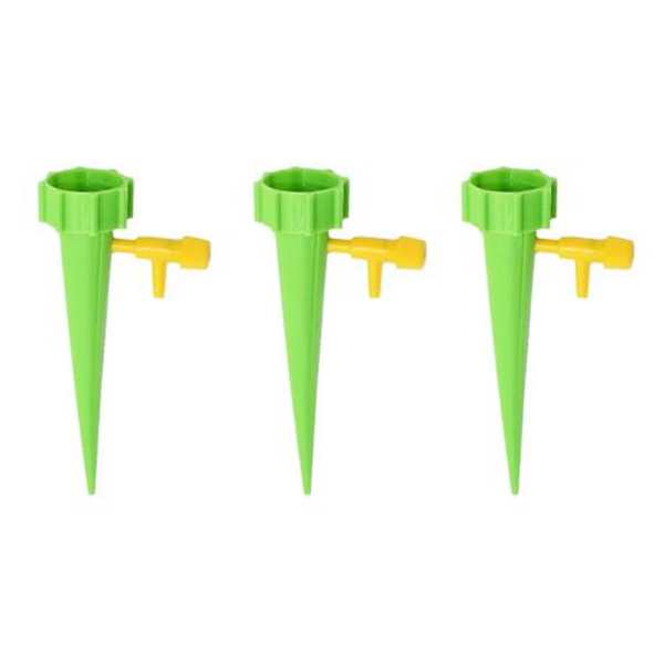 Adjustable Automatic Plant Watering System With Drip Irrigation Spike