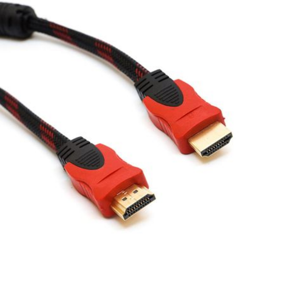 c71e96a9-bbe1-4d54-abe9-ca1c86ed38ee.png HDMi Cable Braided 3m - Black & Red