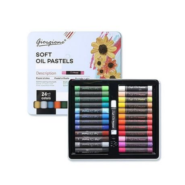 50-Piece Artist Oil Pastel Set