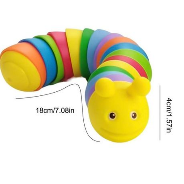 Colorful Caterpillar Sensory Toy