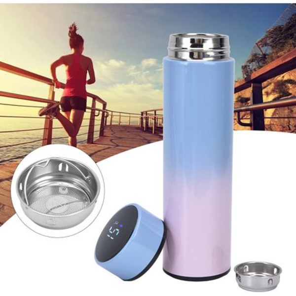 Smart Digital LED Tempurature Display Stainless Steel Thermo Flask 500ML