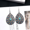 Bohemian Vintage Pendant Earrings, Women's Stylish Ethnic-inspired Earrings