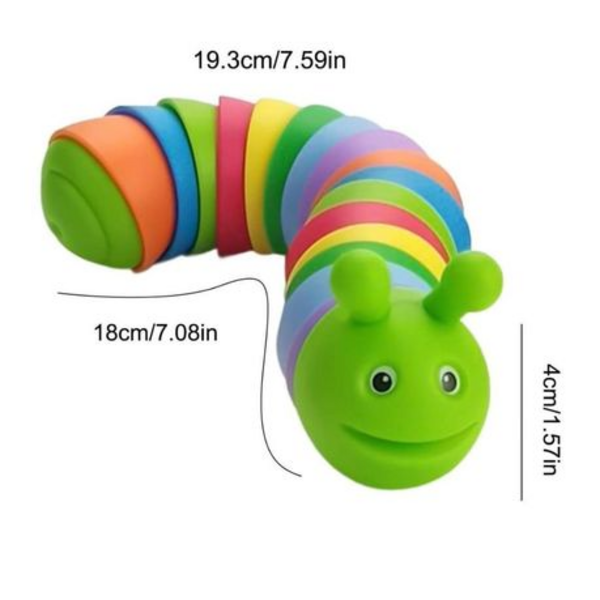 Colorful Caterpillar Sensory Toy