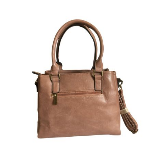 Cotton Road Midi-3 Sections Floral Embroidered Handbag