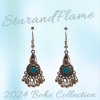 Boho Retro Womens Turquoise Earring - Style 6