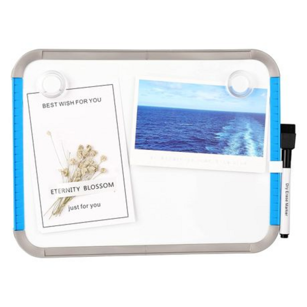 DELI Magnetic Whiteboard, School Writing Board with Marker