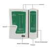 Dual-Use Battery-Operated RJ45 and RJ11 Network Cable Tester Q-314
