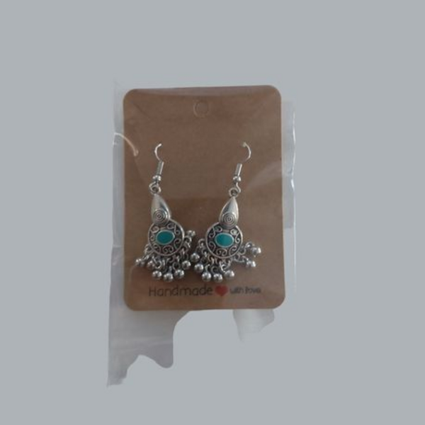 Boho Retro Womens Turquoise Earring - Style 6