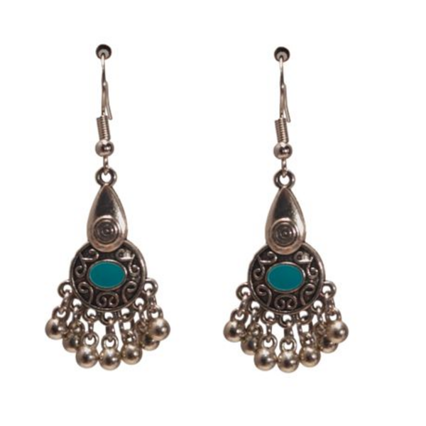 Boho Retro Womens Turquoise Earring - Style 6