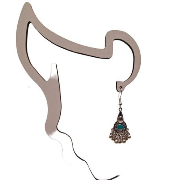 Boho Retro Womens Turquoise Earring - Style 6