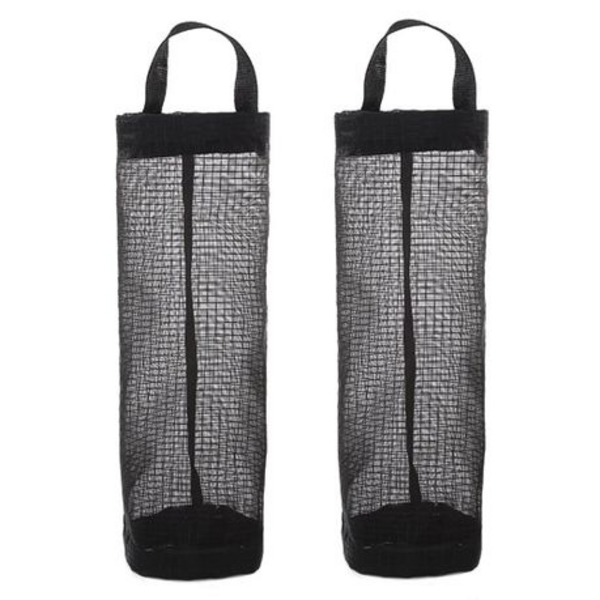 1ba45431-00b6-486e-9cd7-d109b83e734d.png Hanging Mesh Garbage Bags Dispensers Household Plastic Bag Organizer, 2PCS