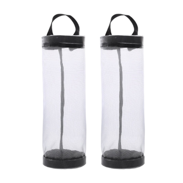 ae3c7a49-d019-4ac4-99bc-4881f2c920f0.png Hanging Mesh Garbage Bags Dispensers Household Plastic Bag Organizer, 2PCS