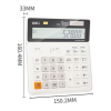 012e4780-be2e-487e-aa92-9ea4e4f63007.png Deli Desktop Smart 12 Digits Tax Calculator M01010 - White