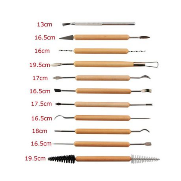 Clay Carving Tool Set - 11 Piece