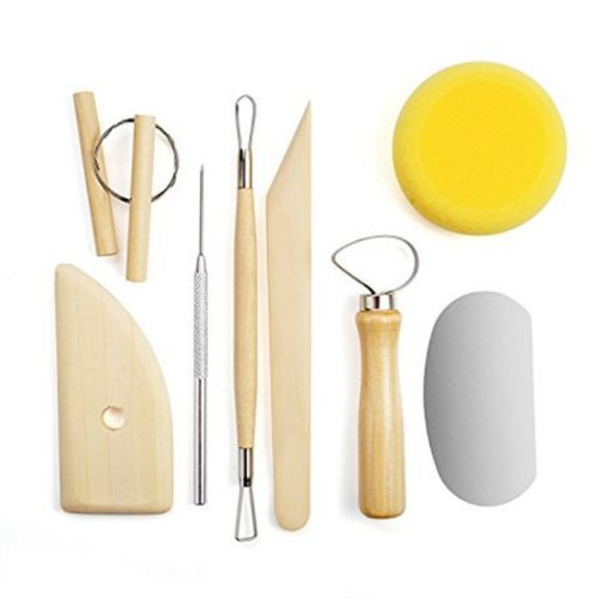 11d612ce-70eb-429b-bba6-26b84c61e801.png 8 Piece Pottery Set Clay Sculpting Modeling Tool Kit