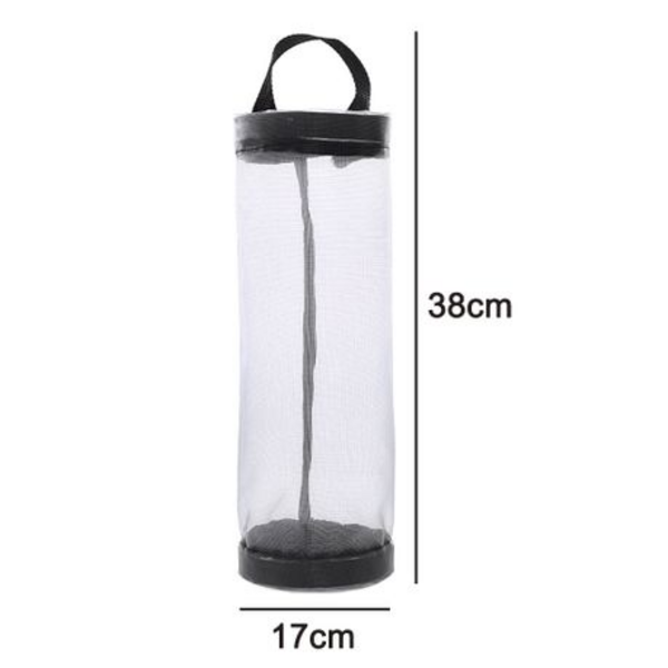 ff8359e7-666c-40d0-a2de-2d412896907b.png Hanging Mesh Garbage Bags Dispensers Household Plastic Bag Organizer, 2PCS