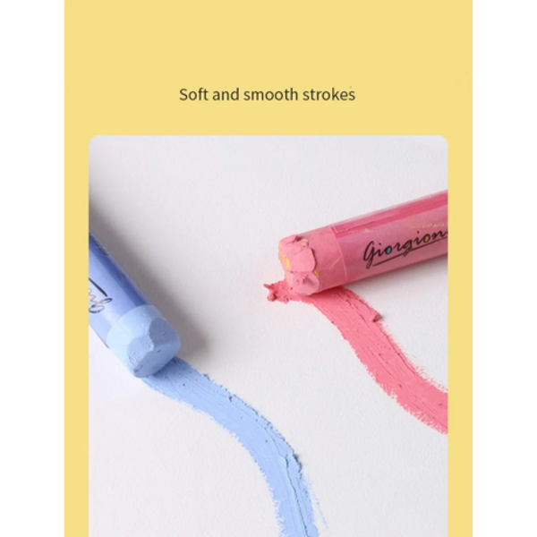 Giorgione Heavy Color Oil Paint Stick Super Soft Crayon Scraper Set